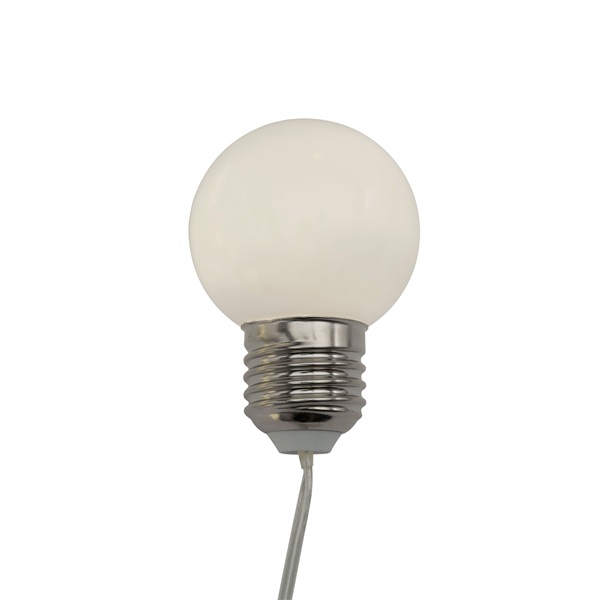 Somogyi LP 20/WW 9,5m/20LED/kül és beltéri meleg fehér villanykörte fényfüzér