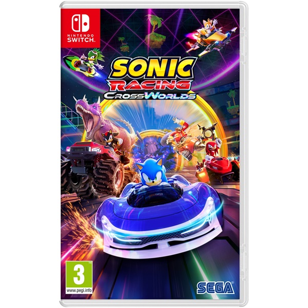 Sonic Racing: CrossWorlds Nintendo Switch játékszoftver