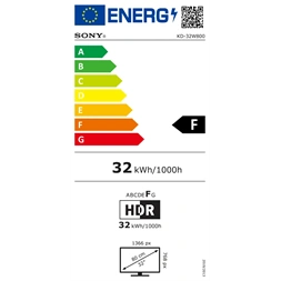 Sony 32" KD32W800P1AEP HD Ready Android Smart LCD TV (Újszerű)