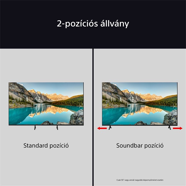 Sony 43" Bravia 3 K43S35BP 4K UHD Smart LED TV (Újracsomagolt)