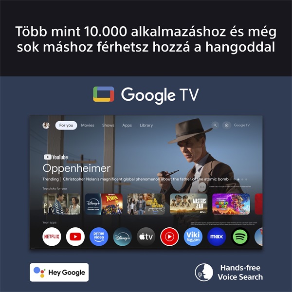 Sony 55" Bravia 3 K55S35B 4K UHD Smart LED TV (Újracsomagolt)