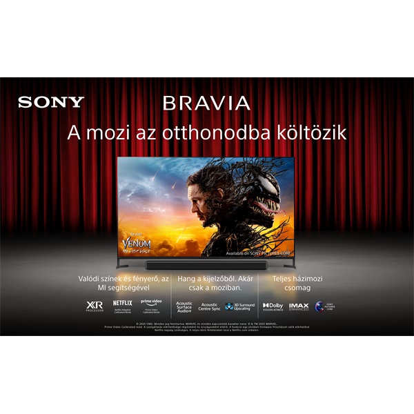 Sony 55" Bravia 8 II K55XR8M25BP 4K UHD Smart QD-OLED TV