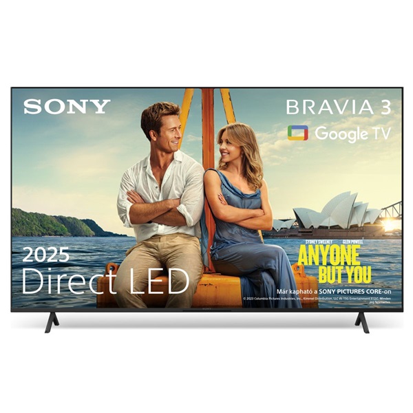 Sony 65" Bravia 3 K65S35B 4K UHD Smart LED TV (Újracsomagolt)