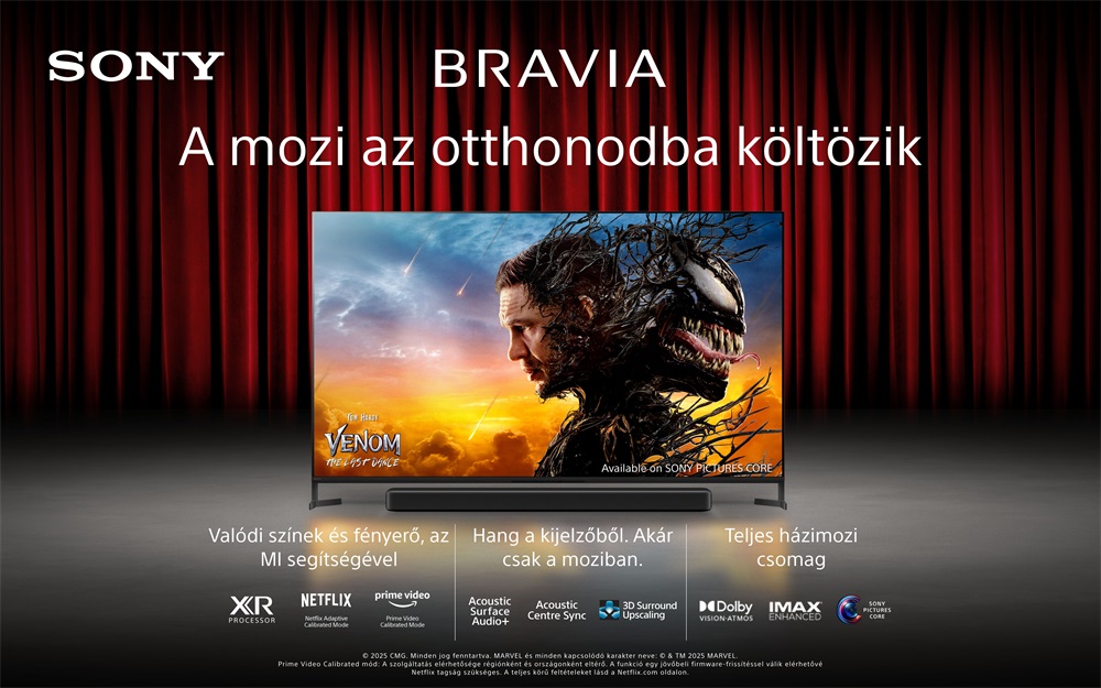 Sony 65" Bravia 8 II K65XR8M25BP 4K UHD Smart QD-OLED TV