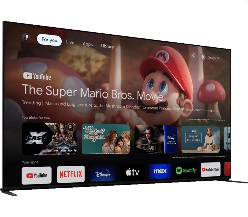 Sony 65" K65XR90PAEP 4K UHD Smart Mini LED TV