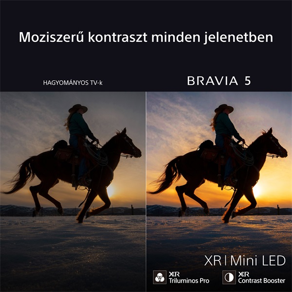 Sony 75" Bravia 5 K75XR55BP 4K UHD Smart Mini LED TV