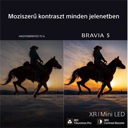 Sony 75" Bravia 5 K75XR55BP 4K UHD Smart Mini LED TV
