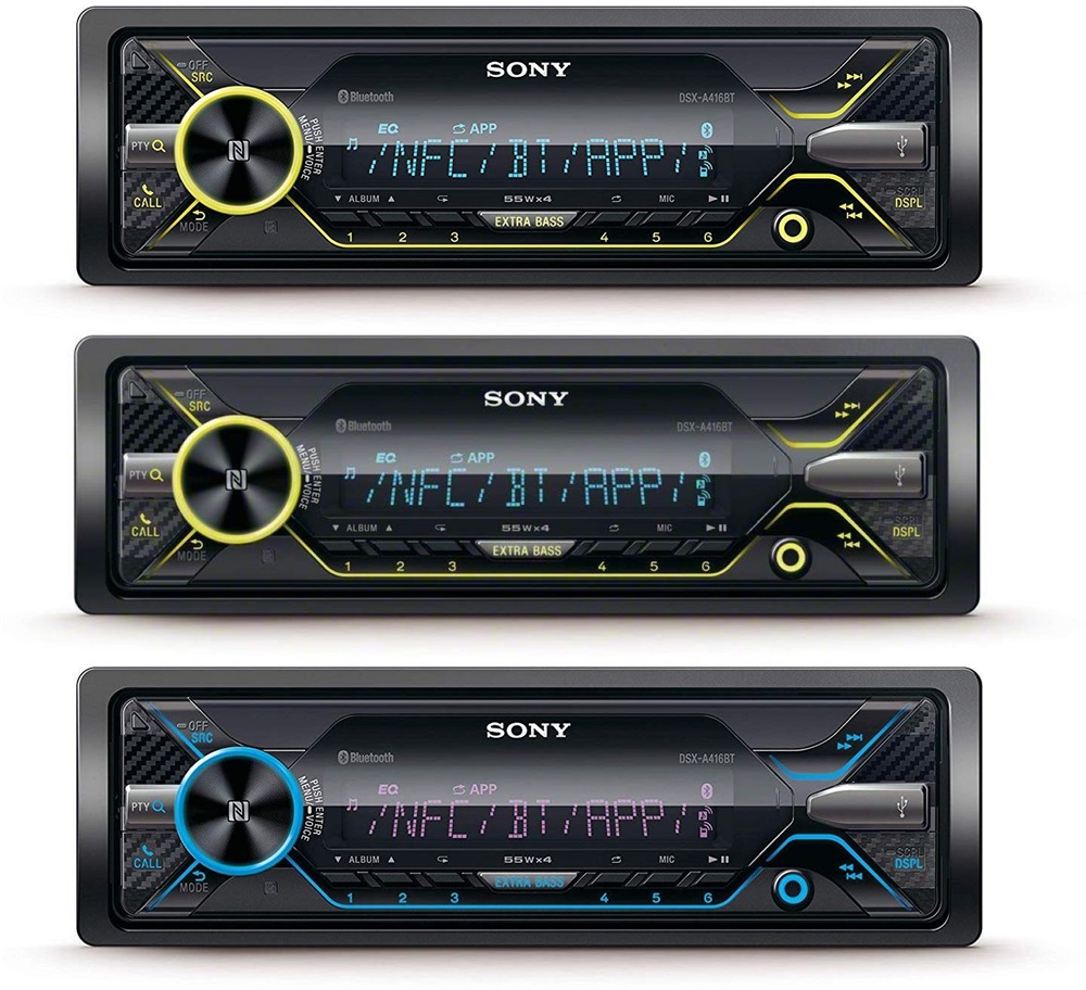 Sony DSXA416BT Bluetooth/USB/MP3 lejátszó autóhifi fejegység