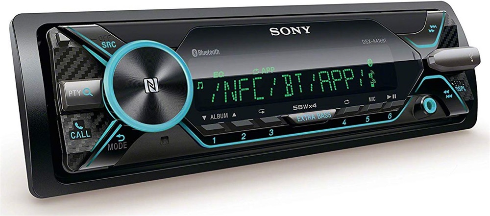 Sony DSXA416BT Bluetooth/USB/MP3 lejátszó autóhifi fejegység