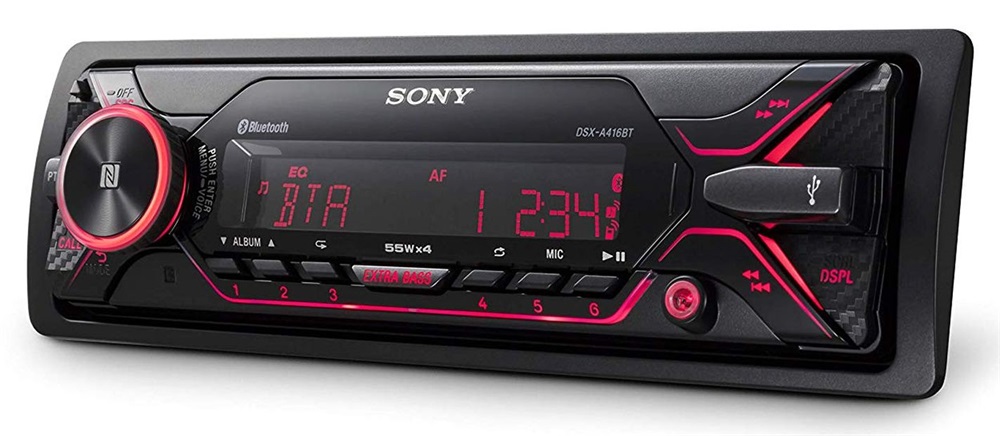 Sony DSXA416BT Bluetooth/USB/MP3 lejátszó autóhifi fejegység