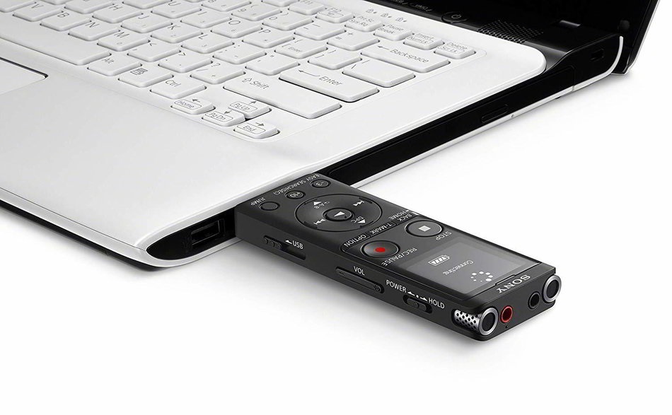 Sony ICDUX570B 4GB USB csatlakozós fekete digitális diktafon