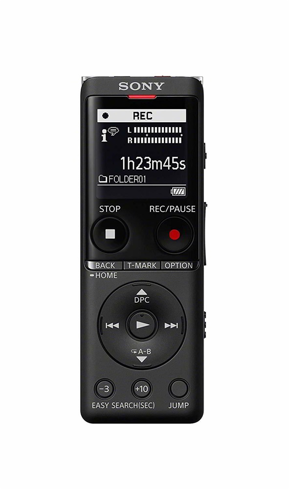 Sony ICDUX570B 4GB USB csatlakozós fekete digitális diktafon