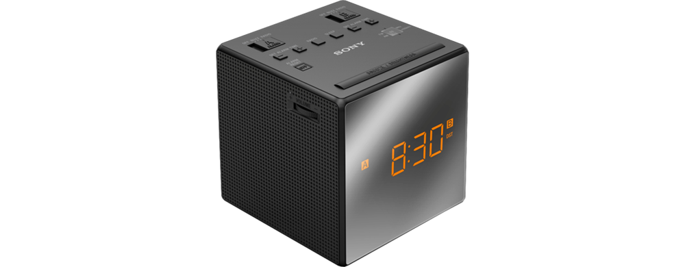 Sony ICFC1TB.CED fekete rádiós ébresztőóra
