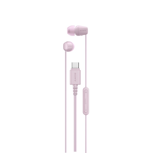 Sony IEREX15CP.CE7 USB Type-C vezetékes mikrofonos rózsaszín fülhallgató