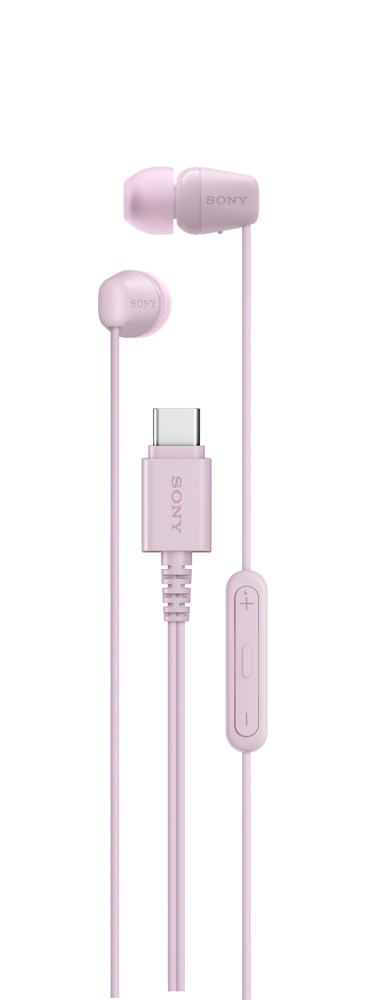 Sony IEREX15CP.CE7 USB Type-C vezetékes mikrofonos rózsaszín fülhallgató