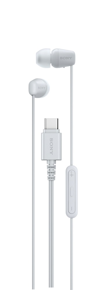 Sony IEREX15CW.CE7 USB Type-C vezetékes mikrofonos fehér fülhallgató