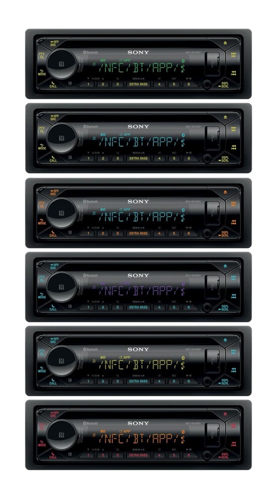 Sony MEX-N5300BT Bluetooth/CD/USB/MP3 lejátszó autóhifi fejegység