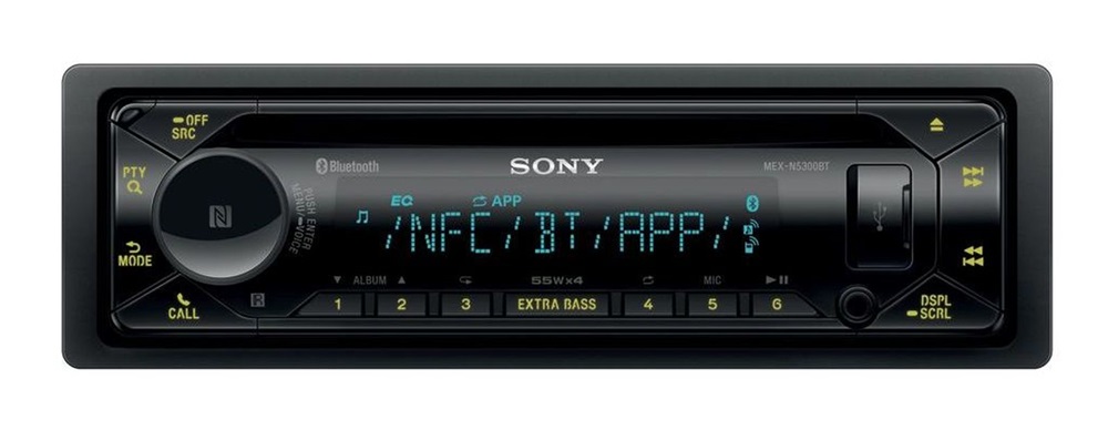 Sony MEX-N5300BT Bluetooth/CD/USB/MP3 lejátszó autóhifi fejegység