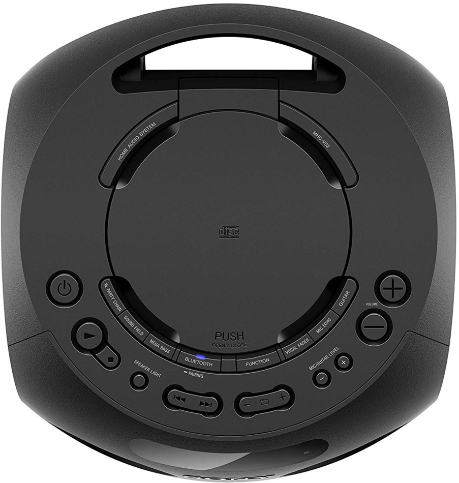Sony MHC-V02 fekete Bluetooth party hangszóró