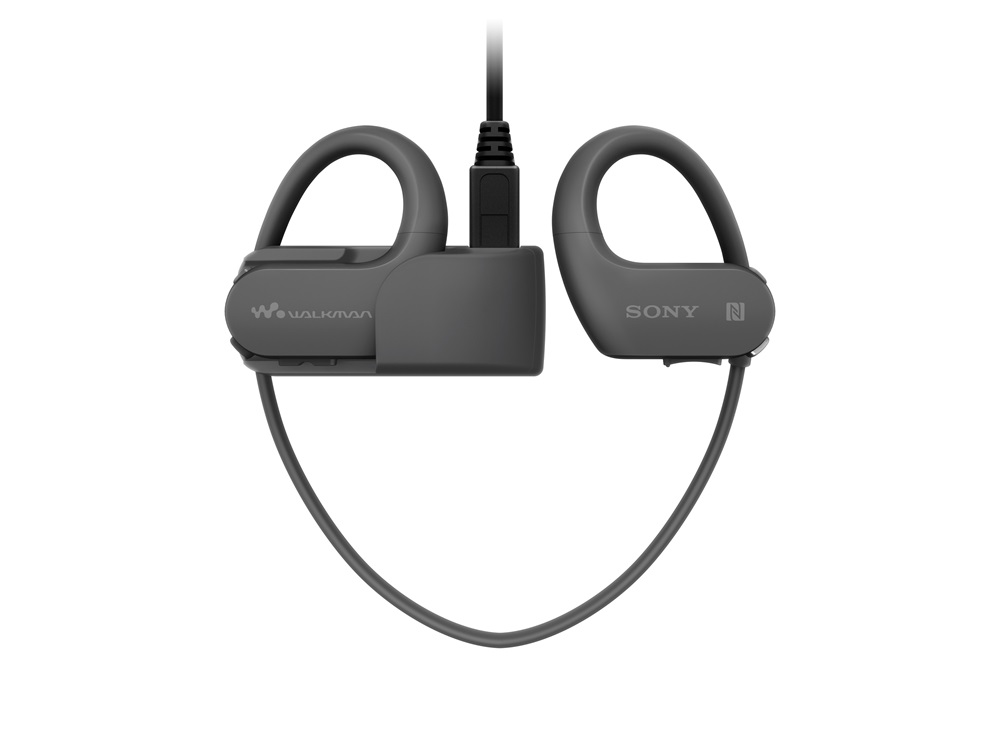 Sony NWWS623B Bluetooth fekete sport fülhallgató headset és 4GB MP3 lejátszó