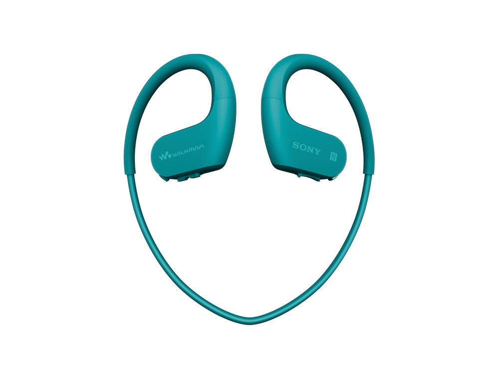 Sony NWWS623L Bluetooth kék sport fülhallgató headset és 4GB MP3 lejátszó