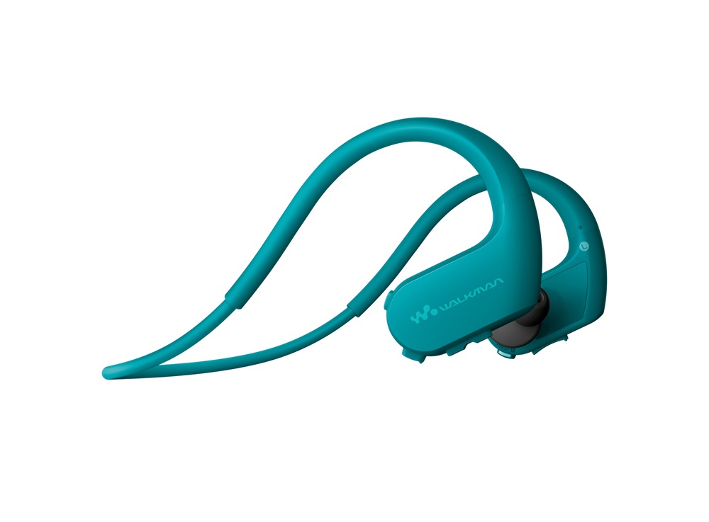 Sony NWWS623L Bluetooth kék sport fülhallgató headset és 4GB MP3 lejátszó