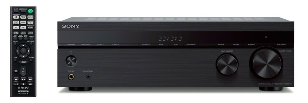 Sony STR-DH590 5.2 5X 145Watt fekete házimozi erősítő