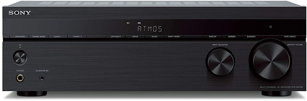 Sony STR-DH790 7.2 fekete házimozi erősítő