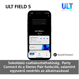 Sony ULT Field 5 fehér Bluetooth hangszoró