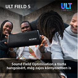 Sony ULT Field 5 fekete Bluetooth hagnszoró