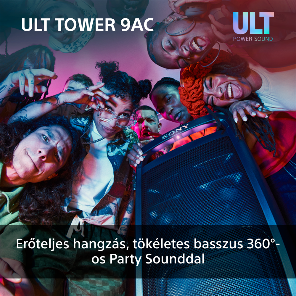 Sony ULT Tower 9 party hangszóró