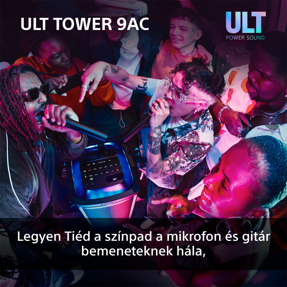 Sony ULT Tower 9 party hangszóró