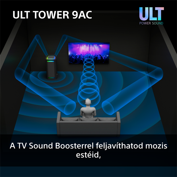 Sony ULT Tower 9 party hangszóró