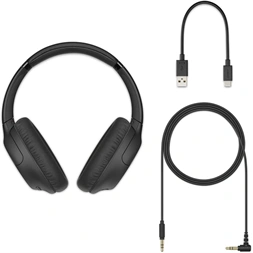 Sony WHCH710NB Bluetooth aktív zajszűrős fekete fejhallgató