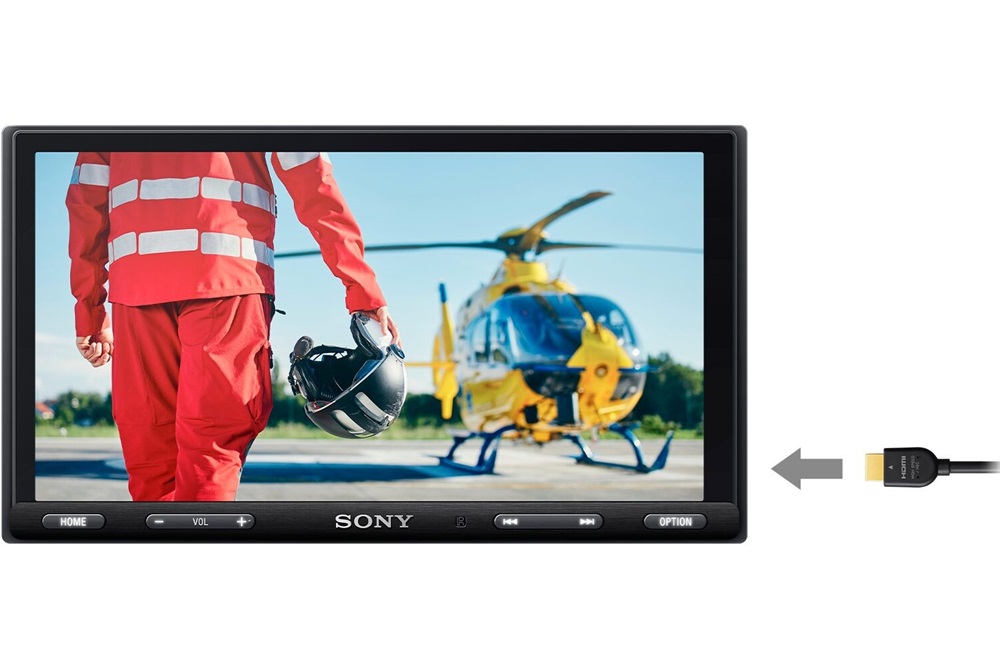 Sony XAVAX5650NA 17,6 cm-es (6,95") WebLink™ Cast multimédiás autóhifi fejegység