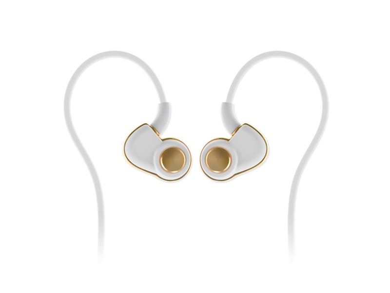 SoundMAGIC PL30+C In-Ear mikrofonos fehér-arany fülhallgató