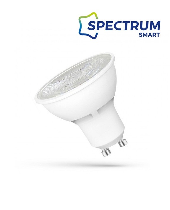 SpectrumLED Smart 5W/480Lm/RGBW+CCT+DIM/IP20/GU10/50fok LED GU10 led fényforrás