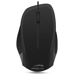 Speedlink Ledgy fekete vezetékes egér