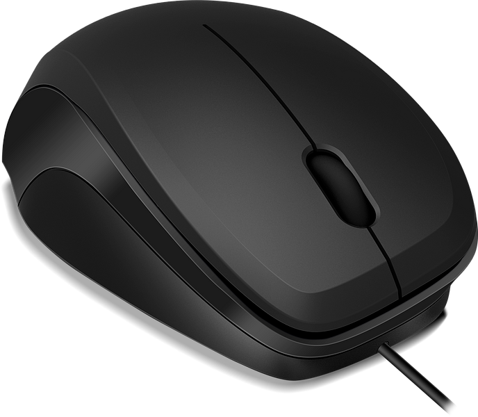 Speedlink Ledgy fekete vezetékes egér