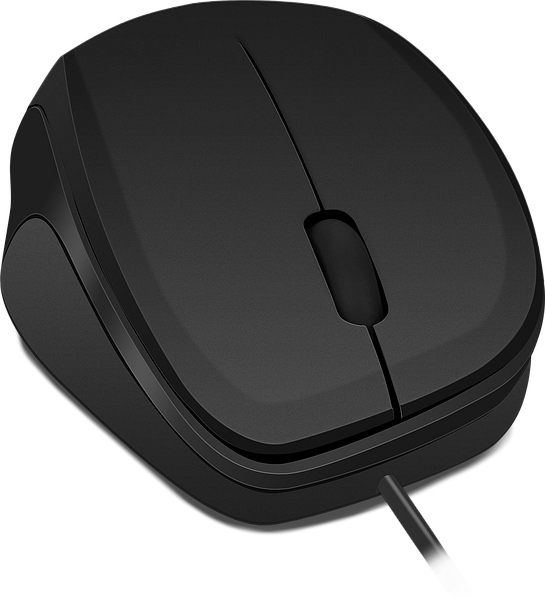 Speedlink Ledgy fekete vezetékes egér