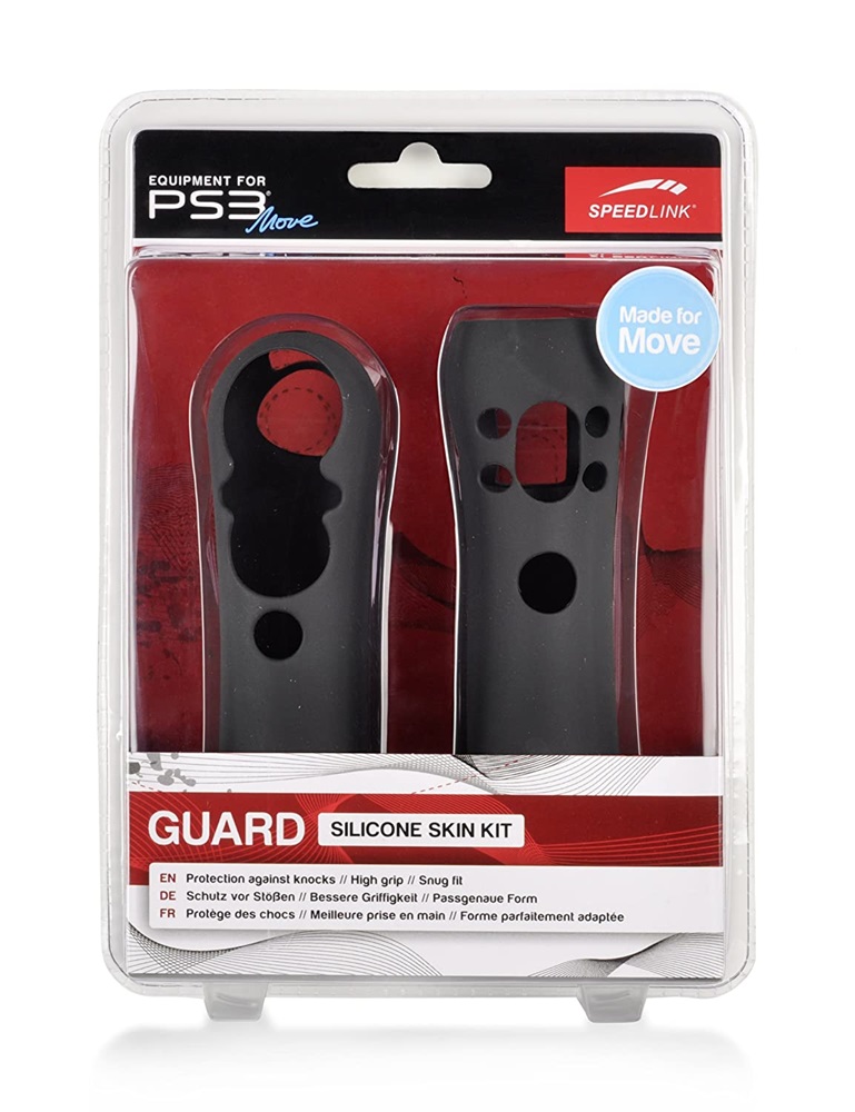 Speedlink PS3 Move Guard Silicone Skin Kit védőtok szett fekete (SL-4319-BK)