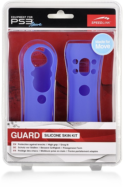 Speedlink PS3 Move Guard Silicone Skin Kit védőtok szett kék (SL-4319-SBE)
