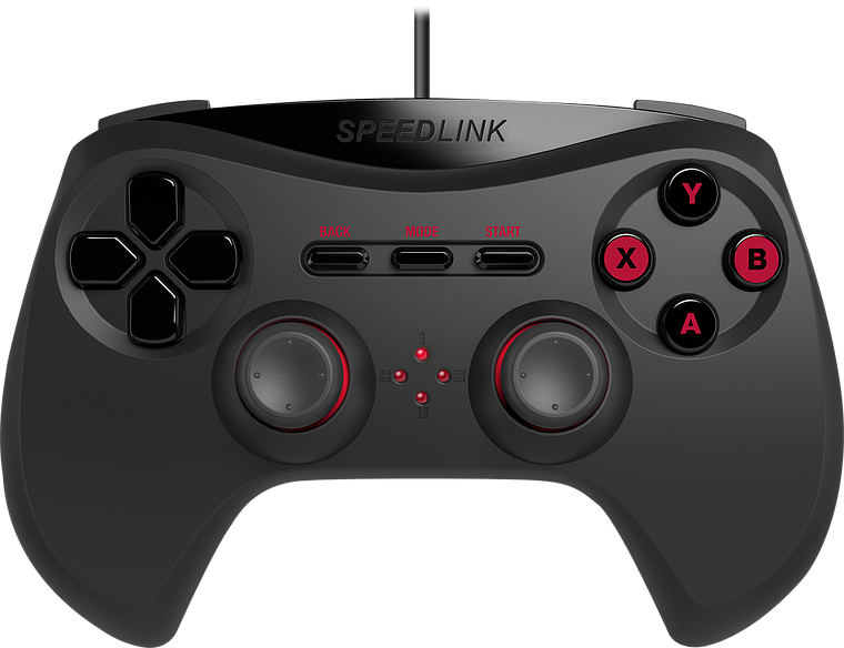 Speedlink SL-650000-BK-01 Strike Nx PC vezetékes fekete kontroller