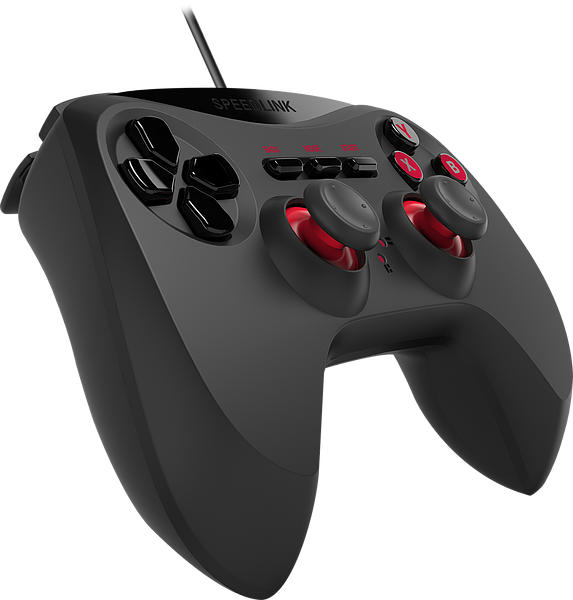 Speedlink SL-650000-BK-01 Strike Nx PC vezetékes fekete kontroller