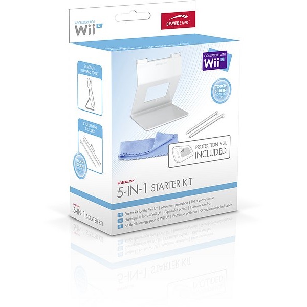Speedlink Wii U 5-in-1 Starter Kit (SL-3452-WT)