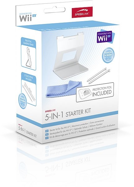 Speedlink Wii U 5-in-1 Starter Kit (SL-3452-WT)