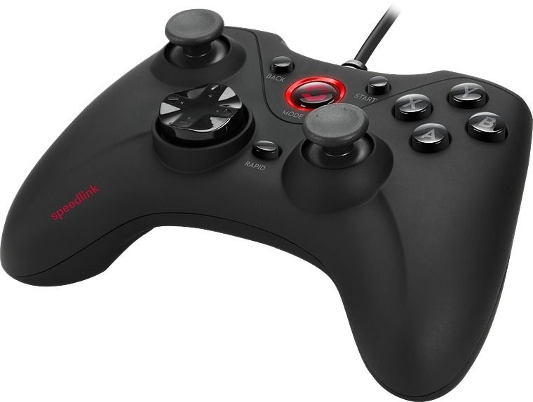 Speedlink SL-6556-BK Xeox USB pro PC fekete analóg kontroller