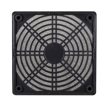 Spire Dustguard 90 ventilátor szűrő fekete