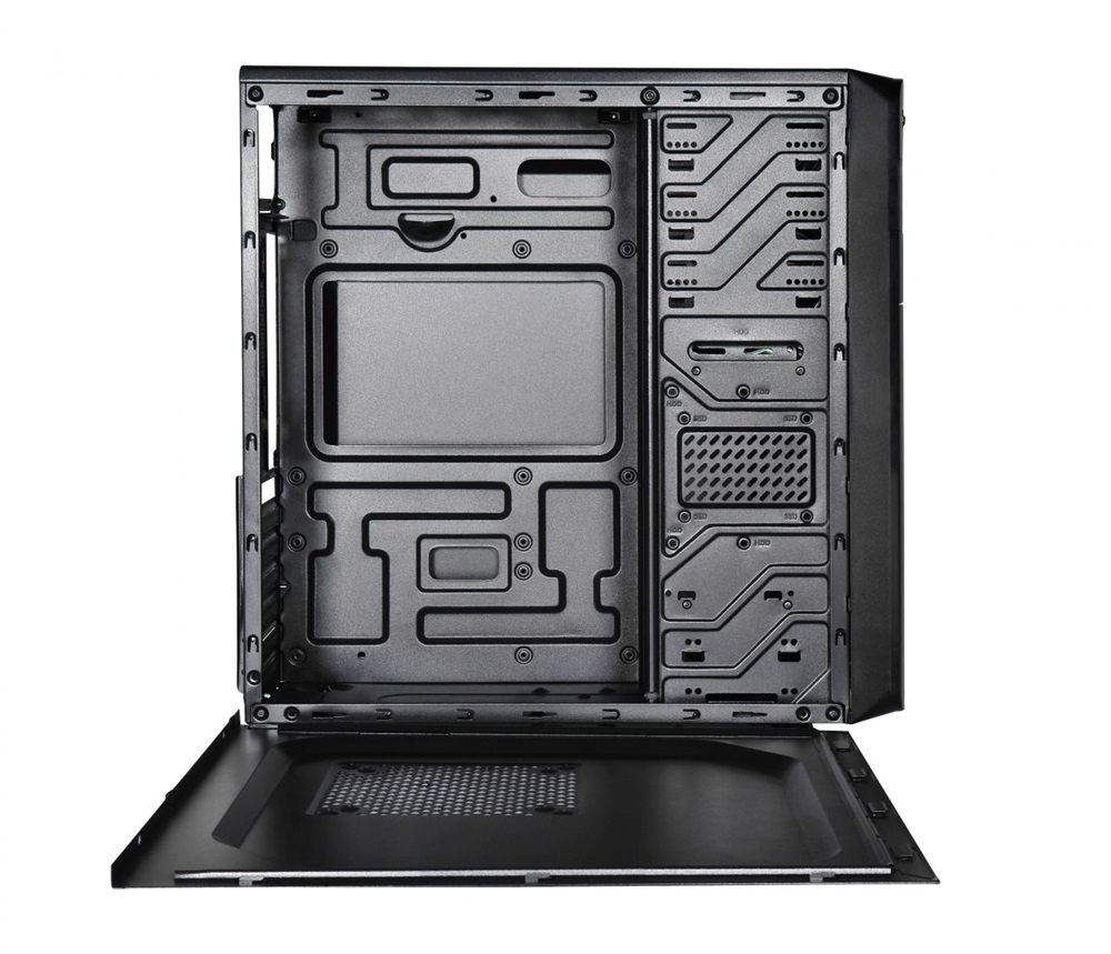 Spire SPT1606B SUPREME 1606B Fekete (Táp nélküli) ATX ház