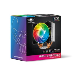 Spirit of Gamer CPU AIRCOOLER 120 MM ARGB aluminium/réz processzor hűtő